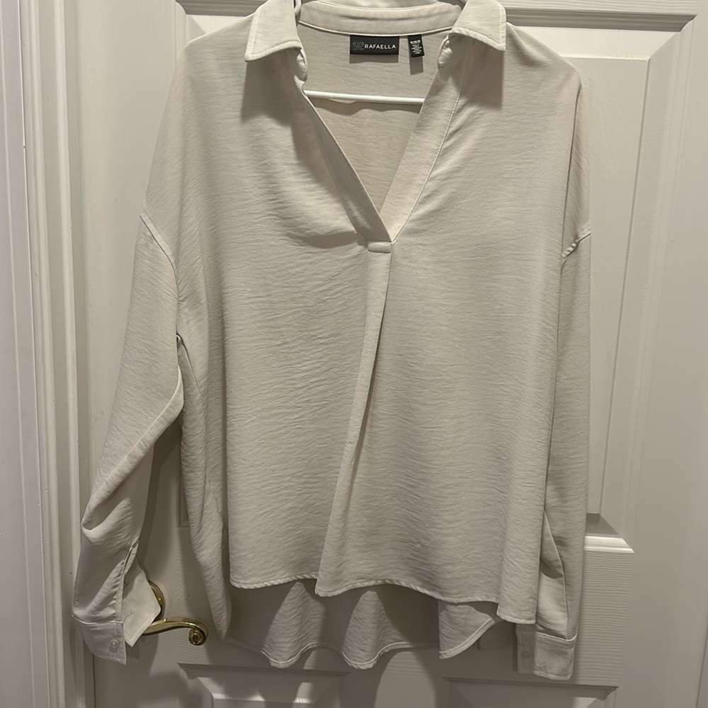 Off White long sleeve blouse